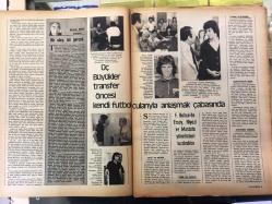 HAYAT SPOR DERGİSİ - 25 HAZİRAN 1975 - SAYI: 26 - CİLT: 3 - BANDIRMASPOR 1975 KADIM KADROSU POSTERİ - GALATA SPOR 1975 KADIM KADROSU POSTERİ - ANADOLU SPOR 1975 KADIM KADROSU POSTERİ -ENGİN VEREL GALATASARAY'DA - VOLKAN YİĞİT, ANKARA MEKTUBU, OKAN YÜKSEL, İZMİR MEKTUBU, ALİ HOŞFİKİRER, ADANA MEKYUBU - KEMAL RIFAT - NİKO - REFİK ÖZVARDAR - ULUSLARARSAI BİSİKLET TURU - YUSUF ECEVİT - TÜRKİYE RALLİSİ - ÖMER BESİM KOŞALAY - 1922 TÜRKİYE İDMAN BİRLİĞİ KURULUŞU - KAZIM KARABEKİR - 26 EKİM 1923 MİLLİ TAKIM FORMASINI İLK KEZ GİYEN MİLLİLER ROMANYA İLE KARŞILAŞTI - ALAETTİN METİN - CEM ATEBEYOĞLU - GÜVEM KUYUMLU - ÖMER KARADAĞ -  ARKA KAPAK: FENERBAHÇE'NİN DEV PİYANGO REKLAMI - POSTERLİ 32 SAYFA TAM TAKIM SPOR DERGİSİ
