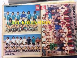 HAYAT SPOR DERGİSİ - 25 HAZİRAN 1975 - SAYI: 26 - CİLT: 3 - BANDIRMASPOR 1975 KADIM KADROSU POSTERİ - GALATA SPOR 1975 KADIM KADROSU POSTERİ - ANADOLU SPOR 1975 KADIM KADROSU POSTERİ -ENGİN VEREL GALATASARAY'DA - VOLKAN YİĞİT, ANKARA MEKTUBU, OKAN YÜKSEL, İZMİR MEKTUBU, ALİ HOŞFİKİRER, ADANA MEKYUBU - KEMAL RIFAT - NİKO - REFİK ÖZVARDAR - ULUSLARARSAI BİSİKLET TURU - YUSUF ECEVİT - TÜRKİYE RALLİSİ - ÖMER BESİM KOŞALAY - 1922 TÜRKİYE İDMAN BİRLİĞİ KURULUŞU - KAZIM KARABEKİR - 26 EKİM 1923 MİLLİ TAKIM FORMASINI İLK KEZ GİYEN MİLLİLER ROMANYA İLE KARŞILAŞTI - ALAETTİN METİN - CEM ATEBEYOĞLU - GÜVEM KUYUMLU - ÖMER KARADAĞ -  ARKA KAPAK: FENERBAHÇE'NİN DEV PİYANGO REKLAMI - POSTERLİ 32 SAYFA TAM TAKIM SPOR DERGİSİ