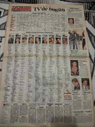 SABAH MELODİ GAZETESİ VE SABAH TELERAMA GAZETESİ KADINLARA ÖZEL - 31 Ocak 1996 -Karikatürler-Walt Disney/Boncuk-Mort Walker-Dick Browne/Bizim Aile-Tom Armstrong/Marvin-Graham Allen-John Dodd/Kral Kedi-Süleyman Turan/Dön Artık-Astroloji-Bülent Kısa-Klinik-Meltem Pusat-Telerama Programı-Sabah Filmleri-Öğlen Filmleri-Akşam Filmleri-Erdoğan Sevgin-sofra-şerif ercan-dereotu-cem yılmaz-badanalı yüzler- mahallenin muhtarları-sıcağı sıcağına-cem kurtoğlu-sauna da cinayet-çiğdem tunç-hulki mengi-gülsen tuncer-silivri-nejat Uygur-savaş ay-Mehmet Ali erbil-ali poyrazoğlu-evimiz-ölmeden önce-babaların babası-cüneyt arkın-natuk baytan-filiz açın-geçmiş zaman-haberler-köşebaşı-sportmen-türk sineması-örümcek adam