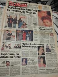 SABAH MELODİ GAZETESİ VE SABAH TELERAMA GAZETESİ KADINLARA ÖZEL - 30 Ocak 1996 -Karikatürler-Walt Disney/Boncuk-Mort Walker-Dick Browne/Bizim Aile-Tom Armstrong/Marvin-Graham Allen-John Dodd/Kral Kedi-Süleyman Turan/Dön Artık-Astroloji-Bülent Kısa-Klinik-Meltem Pusat-Telerama Programı-Sabah Filmleri-Öğlen Filmleri-Akşam Filmleri-Erdoğan Sevgin-Seda güler-şubat-babalık-yemek-şebnem özünal-mahallenin muhtarları-gümrük birliği-Yeşim salkım-yonca evcimik-safiye soyman-hülya avşar-ibrahim tatlıses-mehmet Ali birand-32 gün-funda öncü-nurseli idiz-Mehmet Ali erbil-yasemin yalçın-adile naşit-nejat uygur-inek Şaban-Ertem eğilmez-Kemal sunal-defne yalnız-fikret hakan-gülşen bubikoğlu-sahte hırsız