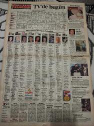 SABAH MELODİ GAZETESİ VE SABAH TELERAMA GAZETESİ KADINLARA ÖZEL - 30 Ocak 1996 -Karikatürler-Walt Disney/Boncuk-Mort Walker-Dick Browne/Bizim Aile-Tom Armstrong/Marvin-Graham Allen-John Dodd/Kral Kedi-Süleyman Turan/Dön Artık-Astroloji-Bülent Kısa-Klinik-Meltem Pusat-Telerama Programı-Sabah Filmleri-Öğlen Filmleri-Akşam Filmleri-Erdoğan Sevgin-Seda güler-şubat-babalık-yemek-şebnem özünal-mahallenin muhtarları-gümrük birliği-Yeşim salkım-yonca evcimik-safiye soyman-hülya avşar-ibrahim tatlıses-mehmet Ali birand-32 gün-funda öncü-nurseli idiz-Mehmet Ali erbil-yasemin yalçın-adile naşit-nejat uygur-inek Şaban-Ertem eğilmez-Kemal sunal-defne yalnız-fikret hakan-gülşen bubikoğlu-sahte hırsız