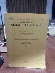 İSTANBUL RASATHANESİ 1934-Meteroloji ve Sismoloji Rasadatı
