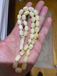 Orjinal rus damla kehribar tespih