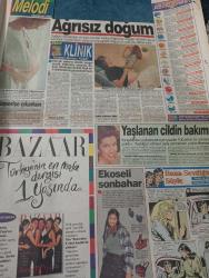 SABAH MELODİ GAZETESİ VE SABAH TELERAMA GAZETESİ KADINLARA ÖZEL -9 Ekim 1994 -Karikatürler-Walt Disney/Boncuk-Mort Walker-Dick Browne/Bizim Aile-Tom Armstrong/Marvin-Graham Allen-John Dodd/Kral Kedi-Süleyman Turan/Dön Artık-Astroloji-Bülent Kısa-Klinik-Meltem Pusat-Telerama Programı-Sabah Filmleri-Öğlen Filmleri-Akşam Filmleri- Filiz Er Süer saçı giy Zambaklar saç çizgi bak şu konuşana-fayans Toker- Kenan Onuk- Burak kut-emrah-yıldız Tilbe- Elçin temel-erdoğan sevgin-Sbaron stone-Zed Tuckleberry- Tuğçe genç-müjdat gezen- sevil Turan- neriman Köksal- üstün Asutay- Meltem Pusat- necla Erol- Madonna-Steve Gutenberg-bubba smith-pamela gidley