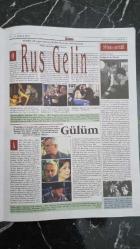 HAFTALIK ANTRAKT SİNEMA GAZETESİ -- 7 --13 ŞUBAT 2003 -- RUS GELİN ; METİN AKPINAR , ZEKİ ALASYA , ŞAFAK SEZER , TATSYANA TSVİKEVİÇ , BİLGE ŞEN , MURAT AKKOYUNLU -- GÜLÜM ; TARIK AKAN , OKAN BAYÜLGEN , RUTKAY AZİZ -- İDİL FIRAT -- HARRY POTTER ; DANİEL RADCLİFFE , EMMA WATSON , RUPERT GRİNT --  SİNEBAKIŞ ; YEŞİL BERELİ MR. BOND2UN SEKRETERİ -- BENİM CİCİ SİLAHIM ; MİCHAEL MOORE , DENİSE AMES -- TEHLİKELİ AKLIN İTİRAFLARI ; SAM ROCKWELL , GOORGE CLOONEY , DREW BARRYMORE , JULİA ROBERTS , RUTGER HAUER , MAGGİE GYLLENHAAL , DAVİD HİRSEH , JERRY WEİNTRAUB , FRANK FONTAİNE -- 2002 ' NİN ÇİZGİ FİLİMLERİ ; HZ. MUHAMMED SON PEYGAMBER , ÖZGÜR RUH , SEVİMLİ CANAVAR , LİLO VE STİÇ , ATLANTİS KAYIP İMPARATORLUK , PETER PAN VAROLMAYAN ÜLKEDE -- YÜZÜKLERİN EFENDİSİ İKİ KULE ; MACERA DEVAM EDİYOR ..