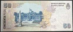 Arjantin 50 Pesos 2011-2013 P-356 Çil