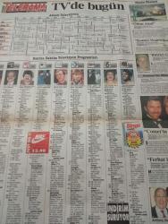 SABAH MELODİ GAZETESİ VE SABAH TELERAMA GAZETESİ KADINLARA ÖZEL -21 Ocak 1996 -Karikatürler-Walt Disney/Boncuk-Mort Walker-Dick Browne/Bizim Aile-Tom Armstrong/Marvin-Graham Allen-John Dodd/Kral Kedi-Süleyman Turan/Dön Artık-Astroloji-Bülent Kısa-Klinik-Meltem Pusat-Telerama Programı-Sabah Filmleri-Öğlen Filmleri-Akşam Filmleri- Osman yağmurdereli-fikret hakan-orhan Boran-Anthony Quinn-Warren beaty-Peter yates-Brigitte Nelson- Christian Dior- Seda Güler- Aysel güler-mustafa Topaloğlu- fatma girik- Güneri Civaoğlu- Selahattin Duman- johnny Depp- Seda Güler- Metin güngör-erdoğan sevgin-ferdi Tayfur- nevran şerefli-murat coşkuner-erol kart deseci-zuhal yinga-şebnem Özyılmaz- atilla olgaç-nurhan Damcıoğlu- ayşenur Yazıcı- Ali öztürk-levent ülek