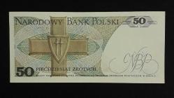 Polonya 50 Zloti 1988 ÇİL KAĞIT PARA