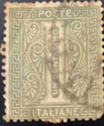 İtalya Pulu - Italy Stamp - Mektup Zarfından Kesilmiş  / Postadan Geçmiş Pul Filateli - DAMGALI - İTALYAN PULU  - YABANCI PULLAR -NOSTALJİK DOĞUM GÜNÜ HEDİYESİ