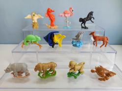 Kinder Joy Natoons Indonesia Endonezya Hayvanları Serisi - 12 Adet Tam Set - Sürpriz Yumurta Oyuncakları - Mini Figürler - Hayvan Figürleri
