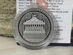 2024 - Halikarnas Mozolesi Darphane Sertifikalı Gümüş Hatıra Para