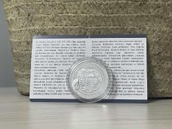 2024 - Halikarnas Mozolesi Darphane Sertifikalı Gümüş Hatıra Para