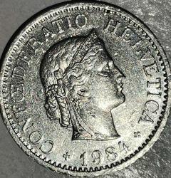 İSVİÇRE 1984   10  RAPPEN