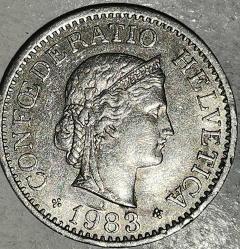 İSVİÇRE 1983   10  RAPPEN