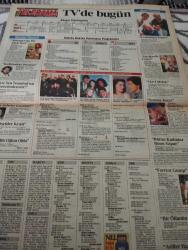 SABAH MELODİ GAZETESİ VE SABAH TELERAMA GAZETESİ KADINLARA ÖZEL - 26 Eylül 1996 -Karikatürler-Walt Disney/Boncuk-Mort Walker-Dick Browne/Bizim Aile-Tom Armstrong/Marvin-Graham Allen-John Dodd/Kral Kedi-Süleyman Turan/Dön Artık-Astroloji-Bülent Kısa-Klinik-Meltem Pusat-Telerama Programı-Sabah Filmleri-Öğlen Filmleri-Akşam Filmleri-Erdoğan Sevgin-delikanlı-kadınlar-zina-anayasa mahkemesi- Jülide övür-richard gere-julia roberts-kaldırım çiçeği-müjgan saç çizgi mahsun kırmızıgül-yasemin koşal-berna laçin-yalçın dümer-sınır ötesi-şebnem özyılmaz-ekonomi vitrini-temiz eller-ipek yorgan-kalbimdeki düşman-ümit efekan-cihan ünal-harika avcı-fatoş sezer-ferdi tayfur-şahin göksa çizgi Filiz taçbaş-haberler-hakiki Sabah şekerleri-türk sineması-asiler hapishanesi-sinema-ipucu-elif dinçer-özlem yıldız-ebru destan-mavi melek-keloğlan-rüştü asyalı-alev oraloğlu