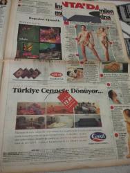 SABAH MELODİ GAZETESİ VE SABAH TELERAMA GAZETESİ KADINLARA ÖZEL - 22 Eylül 1996 -Karikatürler-Walt Disney/Boncuk-Mort Walker-Dick Browne/Bizim Aile-Tom Armstrong/Marvin-Graham Allen-John Dodd/Kral Kedi-Süleyman Turan/Dön Artık-Astroloji-Bülent Kısa-Klinik-Meltem Pusat-Telerama Programı-Sabah Filmleri-Öğlen Filmleri-Akşam Filmleri-Erdoğan Sevgin-Seda Kaya güler-gelin dergisi-nazar-pantolon-gencay gürün-beko-sade tören-ceket-atlas-sevişmek-iskelet-cennet-elif ergo-sementa-singer-rowenta-aşk-istanbul-gold star-medyatör-zeki müren-suna pekuysal-görgüsüzler-perihan savaş-kayıp aranıyor-yol geçen hanı-ali öztürk-sihirli ceket-olgun şimşek-savaş yurttaş-yeni dalga-yazlıkçılar-Sinan çetin-müjdat gezen-perran kutman-büyük başkan-ölüm görevi-cüneyt arkın-yolcu-halil ergün-müjde ar-hasret-ökten-emel sayın-engin çağlar-falım-yarım pansiyon-hayatım-gece uçuşu-biz bir aileyiz-serpil çakmaktı-türk sineması-görgüsüzler-haberler-hava durumu-politika kulvarı-bizim mahalle