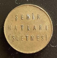 ŞEHİR HATLARI İŞLETMESİ DENIZCİLİK BANKASI T.A.O. VAPUR JETONU