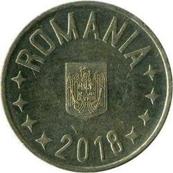 Romanya-50 Bani-Değişik tarihli 2008/2020-Nikel/Pirinc
