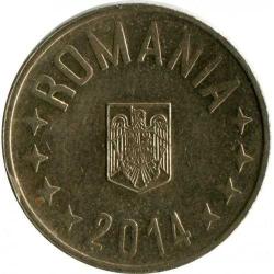 Romanya-50 Bani-Değişik tarihli 2008/2020-Nikel/Pirinc