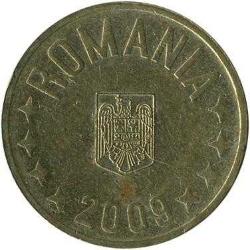 Romanya-50 Bani-Değişik tarihli 2008/2020-Nikel/Pirinc