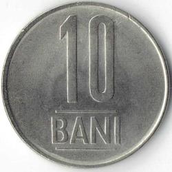 Romanya-10 Bani-Değişik tarihli 2008/2020-Nikel Kaplama Çelik