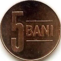 Romanya- 5 Bani-Değişik tarihli 2008/2020-Bakır Kaplama Çelik