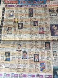 SABAH MELODİ GAZETESİ VE SABAH TELERAMA GAZETESİ KADINLARA ÖZEL - 10 Kasım 1994 -Karikatürler-Walt Disney/Boncuk-Mort Walker-Dick Browne/Bizim Aile-Tom Armstrong/Marvin-Graham Allen-John Dodd/Kral Kedi-Süleyman Turan/Dön Artık-Astroloji-Bülent Kısa-Klinik-Meltem Pusat-Telerama Programı-Sabah Filmleri-Öğlen Filmleri-Akşam Filmleri-Erdoğan Sevgin-Seda Kaya Güler-Ali Öztürk-Söyleyemediklerimiz-Coats Türkiye-seda kaya Güler-Semiha Berk Soy-Mustafa Kemal Atatürk-Nazım Hikmet-zeliha Berksoy—nezihe araz-kontakt lens-Çiğdem Simavi-Sertab Erener-sarı zeybek-can Dündar-cenk Koray-Emrah-Korhan Abay-Canan mutluer—Cem Davan-Burak kut-saray yün halı-Zeki Alasya-Metin Akpınar-olacak o kadar-ertürk yöndem-perde arkası-olacak o kadar-Levent kırca-Oya başar-Türkan Şoray-bir aşk uğruna-Emrah-Müslüm Gürses-Selin aktan-Hale Soygazi-Fikret Hakan—Hülya Koçyiğit-İlyas Salman-Adile Naşit-Ayşen Gruda-Hababam Sınıfı güle güle