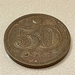 DANİMARKA 1992 YILI 50 ORE