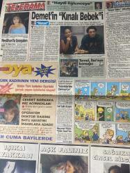 SABAH MELODİ GAZETESİ VE SABAH TELERAMA GAZETESİ KADINLARA ÖZEL - 4 Kasım 1994 -Karikatürler-Walt Disney/Boncuk-Mort Walker-Dick Browne/Bizim Aile-Tom Armstrong/Marvin-Graham Allen-John Dodd/Kral Kedi-Süleyman Turan/Dön Artık-Astroloji-Bülent Kısa-Klinik-Meltem Pusat-Telerama Programı-Sabah Filmleri-Öğlen Filmleri-Akşam Filmleri-Erdoğan Sevgin-Silver soba-Şevket Altuğ-Süper Baba-nesrin Çetinel-melahat Abbasova-bircan Ünalan-hıncal Uluç-Merve İldeniz-Demet sağıroğlu-Şaka yaptık-manşet-bir başka gece—Serap Korkmaz-Jülide Övür-Halit Kıvanç-Arzu Ece-Emre ve Serdar ortaç-ışıklı ayakkabı-oya dergisi-kervan çeyiz-Kadir İnanır-Hale Soygazi-İbrahim Tatlıses-Necla nazır-Emel Sayın—Tarık Akan-Melanie Griffith-Harrison Ford-Sigourney Weaver