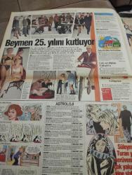 SABAH MELODİ GAZETESİ VE SABAH TELERAMA GAZETESİ KADINLARA ÖZEL - 23 Ağustos 1996 -Karikatürler-Walt Disney/Boncuk-Mort Walker-Dick Browne/Bizim Aile-Tom Armstrong/Marvin-Graham Allen-John Dodd/Kral Kedi-Süleyman Turan/Dön Artık-Astroloji-Bülent Kısa-Klinik-Meltem Pusat-Telerama Programı-Sabah Filmleri-Öğlen Filmleri-Akşam Filmleri-Erdoğan Sevgin-Elif ergu-bugün ne yapalım-yemek-öykü-ümmühan birol-arzum onan-beymen-ah şu kocalar-sonbahar-kıs-çürük elma-ertaş uygun-cemile-ali öztürk-korcan karar-berna laçin-ferhunde hanımlar-kenan evren-bülent ersoy-magazin forever-sakıp sabancı-türkan sabancı-gelin-köşe kapmaca-haberler-kara şahin-türk sineması-laf lafı açıyor-haber saati-kadir inanır-ceylan palay-ediz hun-türkan şoray-hülya koçyiğit-avni dilligil-murat soydan-lale oraloğlu-nedret güvenç-küçük soytarılar-cingöz köpek-sınava doğru-haberler-sabah kahvesi-elif dinçer-muhabbet-kapanış-ambulans