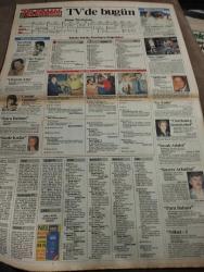 SABAH MELODİ GAZETESİ VE SABAH TELERAMA GAZETESİ KADINLARA ÖZEL - 22 Ağustos 1996 -Karikatürler-Walt Disney/Boncuk-Mort Walker-Dick Browne/Bizim Aile-Tom Armstrong/Marvin-Graham Allen-John Dodd/Kral Kedi-Süleyman Turan/Dön Artık-Astroloji-Bülent Kısa-Klinik-Meltem Pusat-Telerama Programı-Sabah Filmleri-Öğlen Filmleri-Akşam Filmleri-Erdoğan Sevgin-lezbiyen fato-mahallenin muhtarları-kutay köktürk-seda kaya güler-sevinç ormancı-binbir surat-Necmettin erbakan-hıncal uluç-şaban oğlu şaban-hamdi alkan-kemal sunal-mısır televizyonu-tarık tarcan-candan erçetin-türk sineması-cennet gözlüm-polis akademisi-konser-gecenin içinden-televizyon çocuğu-müzik pınarı-kadir inanır-perihan savaş-bilal İnci kısaca ergün-cennet gözlüm-orhan gencebay-ayhan ışık-ediz hun-filiz akın-karikaten-ismet özhan-maske-otomobil yarışları-samanyolu-yaz güneşi-hayvanlar alemi