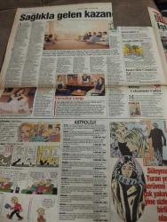 SABAH MELODİ GAZETESİ VE SABAH TELERAMA GAZETESİ KADINLARA ÖZEL - 21 Ağustos 1996 -Karikatürler-Walt Disney/Boncuk-Mort Walker-Dick Browne/Bizim Aile-Tom Armstrong/Marvin-Graham Allen-John Dodd/Kral Kedi-Süleyman Turan/Dön Artık-Astroloji-Bülent Kısa-Klinik-Meltem Pusat-Telerama Programı-Sabah Filmleri-Öğlen Filmleri-Akşam Filmleri-Erdoğan Sevgin-Yonca evcimik-nükhet duru-nilüfer-asya-türkan şoray-hukukçu-nihal mete-gelin dergisi-sergi-afganistan-intihar korkusu-süper baba-çiçek taksi-mahallenin muhtarları-şevket altuğ-didem con-selma dinç elmas-filiz taçbaş çizgi mumyalar müzesi-tatil-enis fosforoğlu-ayşegül Aldinç o çizgi Kadir inanır-perihan savaş-nasır melek-çetin inanç-Neşe karaböcek-orçun sonat-türkan şoray-göksel arsoy-yaz güneşi-uyanık dedektif-türk sineması-suzan avcı-olacak o kadar-motor sporları-gece hattı-zirve defteri-cenk ve Erdem