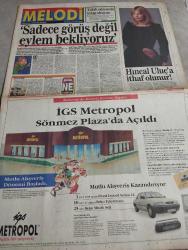 SABAH MELODİ GAZETESİ VE SABAH TELERAMA GAZETESİ - 20 Aralık 1994 -Karikatürler-Walt Disney/Boncuk-Mort Walker-Dick Browne/Bizim Aile-Tom Armstrong/Marvin-Graham Allen-John Dodd/Kral Kedi-Süleyman Turan/Dön Artık-Astroloji-Bülent Kısa-Klinik-Meltem Pusat-Telerama Programı-Sabah Filmleri-Öğlen Filmleri-Akşam Filmleri-ErdoğanSevgin- Güler ileri-fethiye özver-melike hasefe-önay alpago- profesör Doktor Kayıhan İçel- imren aykut-başkan Tansu Çiller- hıncal Uluç- Metropol- Esin handan-ecevit Yıldırım- günaydın gazetesi- Hale soygazi-saint benoid- Ahmet Özhan- Barış bir hasan-ebru Kılıçoğlu- capitol- Aydan şener-murat paraSayar- belgin Gülay- Aydan burhan-cihad tamer-erkan can- Emine şenlikoğlu-kazıklı hayalet- aydın özdalga-selami Şahin Show- kıran kıran arkası çizgi Rüstem batum-coşkun aralık-fatih erkoç-demet-naşide göktürk-serdar ortaç-grup vitamin-jale-hülya avşar-cem boyner-orhan Pamuk- müge oruçKaptan- Tarık akan-filiz akın-bette mitler-alan Delon- müşerref akay-kemal sunal-aydan şener