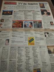 SABAH MELODİ GAZETESİ VE SABAH TELERAMA GAZETESİ KADINLARA ÖZEL - 11 Ağustos 1996 -Karikatürler-Walt Disney/Boncuk-Mort Walker-Dick Browne/Bizim Aile-Tom Armstrong/Marvin-Graham Allen-John Dodd/Kral Kedi-Süleyman Turan/Dön Artık-Astroloji-Bülent Kısa-Klinik-Meltem Pusat-Telerama Programı-Sabah Filmleri-Öğlen Filmleri-Akşam Filmleri-Erdoğan Sevgin- fransız-gül-dondurucu-Seda Kaya güler-yazın Aşk başkadır-pazar filmleri-çocuk klasikleri-gülşen bubikoğlu-sahte benzin-ümran çavlı-deniz uğur-temiz eller-ne umduk ne bulduk-adile naşit-türk sineması-spor haberleri-ana haber-gece haber-haber saati-tatlı ölüm-bizim mahalle-politika kulvarı-yaz evi-sporcu stüdyosu-kutsal görev-uyanık kardeşler-kadir inanır-müjdat gezen-erol büyükburç-esen püsküllü-orhan gencebay-necla nazır-göksel kortay-sinema-panayır-samanyolu-cennetten düşenler-hızlı dinozorlar-çocukların düşü