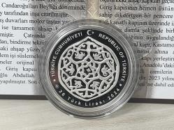 2024 - Kastamonu Mahmutbey Camii Darphane Sertifikalı Gümüş Hatıra Para