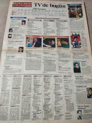 SABAH MELODİ GAZETESİ VE SABAH TELERAMA GAZETESİ - 18 Ekim 1996 -Karikatürler-Walt Disney/Boncuk-Mort Walker-Dick Browne/Bizim Aile-Tom Armstrong/Marvin-Graham Allen-John Dodd/Kral Kedi-Süleyman Turan/Dön Artık-Astroloji-Bülent Kısa-Klinik-Meltem Pusat-Telerama Programı-Sabah Filmleri-Öğlen Filmleri-Akşam Filmleri-ErdoğanSevgin-asgold-electrolux- Hülya Özer çiltaş- Esra Mine Aydın- zeynep Yerdelen- İbo show-ayşe Özgün-ali Kırca- Ebru Yaşar- Salih güney-nil Burak- sibel can-hande Ataizi- Sadettin Teksoy-orilflame- Kader bağlayınca-belalı hayat-saklambaç-sevdaya koşanlar-afacan-tatlı nigar-isyan-intikam yemini-harika Çocuk 2- orhan aksoy-ertem göreç-cüneyt arkın-gülşen bubikoğlu-tarık Akan- son çıkış kıza çizgi tendeki tuz-sierra madre hazinesi