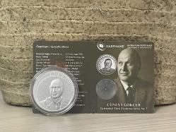 2024 - Cüneyt Gökçer Darphane Sertifikalı Gümüş Hatıra Para