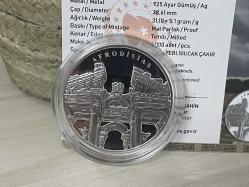 2024 - Afrodisias Darphane Sertifikalı Gümüş Hatıra Para