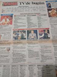 SABAH MELODİ GAZETESİ VE SABAH TELERAMA GAZETESİ KADINLARA ÖZEL - 3 ekim 1996 -Karikatürler-Walt Disney/Boncuk-Mort Walker-Dick Browne/Bizim Aile-Tom Armstrong/Marvin-Graham Allen-John Dodd/Kral Kedi-Süleyman Turan/Dön Artık-Astroloji-Bülent Kısa-Klinik-Meltem Pusat-Telerama Programı-Sabah Filmleri-Öğlen Filmleri-Akşam Filmleri- Elif urgu-erdoğan sevgin- ipek tenolcay- Mehmet Ali Erbil- nergis Kumbasar- Gönül yıldırım-murathan Taş- hamdi Alkan- uğur dündar-erdoğan sevgin- mahsun kırmızıgül-yasemin Koşal- lale oraloğlu-engin inal-funda bar'ın-ebru destan-arzu Atalay- savaş karakaş-esin moraloğlu- aram Gül yüz-halil taşkın-cemal gencer-funda Fırat- yılmaz güney-yılmaz köksal- Ayhan ışık-nazan Şoray- oya başar-levent Kırca- Sümer Ezgü- ali özgentürk-türkan şoray-talat Bulut
