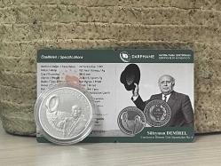 2024 - Süleyman Demirel Gümüş Hatıra Parası - Darphane sertifikalı - Çil