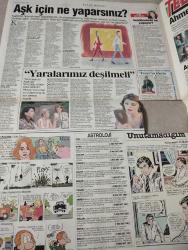 SABAH MELODİ GAZETESİ VE SABAH TELERAMA GAZETESİ - 13 Ekim 1996 -Karikatürler-Walt Disney/Boncuk-Mort Walker-Dick Browne/Bizim Aile-Tom Armstrong/Marvin-Graham Allen-John Dodd/Kral Kedi-Süleyman Turan/Dön Artık-Astroloji-Bülent Kısa-Klinik-Meltem Pusat-Telerama Programı-Sabah Filmleri-Öğlen Filmleri-Akşam Filmleri-ErdoğanSevgin- Hande ataizi-yasemin Alkaya- seda güler-esra Öz- Ahmet Altan- toprak-libero- Özlem Akalan- seda Kaya Güler- sinema- Zeki müren-mesut yılmaz-alder Mobilya- Doğan kılıç-garip Bilgin- ahmet Vardar-frigidaire- ağvacıksa çizgi garip bir cinayet-gülen adam-texas polisi- gülen adam- iktidar hırsı- kartal tibet- Kemal sunal-aydan Burhan- müjdat gezen