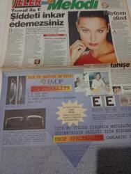 SABAH MELODİ GAZETESİ VE SABAH TELERAMA GAZETESİ KADINLARA ÖZEL - 8 ekim 1996 -Karikatürler-Walt Disney/Boncuk-Mort Walker-Dick Browne/Bizim Aile-Tom Armstrong/Marvin-Graham Allen-John Dodd/Kral Kedi-Süleyman Turan/Dön Artık-Astroloji-Bülent Kısa-Klinik-Meltem Pusat-Telerama Programı-Sabah Filmleri-Öğlen Filmleri- Akşam Filmleri- Elif ergu- Arzum Onan- mehmet Aslantuğ- Meral konrad-eşref Kolçak- berke hürcan-reha Yeprem- Yusuf sezgin-ali poyrazoğlu-erdoğan sevgin- Ali öztürk-mesut Yılmaz- Hülya koç-meltem Pusat- Önder Açıkalın kısa çiziliyor Memduh ün-tarık akan-perihan savaş-mehmet aslan-göksel Arif soy-nilgün Atılgan- türker inanoğlu-kartal tibet-filiz akın-melih gülcan-serdar gökhan-neşe Aksoy- - İdil Koleksiyon