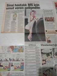 SABAH MELODİ GAZETESİ VE SABAH TELERAMA GAZETESİ KADINLARA ÖZEL - 8 ekim 1996 -Karikatürler-Walt Disney/Boncuk-Mort Walker-Dick Browne/Bizim Aile-Tom Armstrong/Marvin-Graham Allen-John Dodd/Kral Kedi-Süleyman Turan/Dön Artık-Astroloji-Bülent Kısa-Klinik-Meltem Pusat-Telerama Programı-Sabah Filmleri-Öğlen Filmleri- Akşam Filmleri- Elif ergu- Arzum Onan- mehmet Aslantuğ- Meral konrad-eşref Kolçak- berke hürcan-reha Yeprem- Yusuf sezgin-ali poyrazoğlu-erdoğan sevgin- Ali öztürk-mesut Yılmaz- Hülya koç-meltem Pusat- Önder Açıkalın kısa çiziliyor Memduh ün-tarık akan-perihan savaş-mehmet aslan-göksel Arif soy-nilgün Atılgan- türker inanoğlu-kartal tibet-filiz akın-melih gülcan-serdar gökhan-neşe Aksoy-