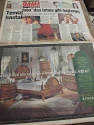 SABAH MELODİ GAZETESİ VE SABAH TELERAMA GAZETESİ KADINLARA ÖZEL - 1 Kasım 1996 -Karikatürler-Walt Disney/Boncuk-Mort Walker-Dick Browne/Bizim Aile-Tom Armstrong/Marvin-Graham Allen-John Dodd/Kral Kedi-Süleyman Turan/Dön Artık-Astroloji-Bülent Kısa-Klinik-Meltem Pusat-Telerama Programı-Sabah Filmleri-Öğlen Filmleri-Akşam Filmleri-Erdoğan Sevgin-Oya sebük-türk böbrek vakfı-göz nurunu koruma vakfı-türk kalp vakfı-altınokta Türkiye körler vakfı-Hülya Özer çiltaş-tiyatro-şebnem yurtlu-süper baba-arena-uğur dündar-şevket altuğ-muazzez ersoy-tatlı kaçıklar-mehmet Ali Erbil-Yalçın menteş-Sümer tilmaç-çarşamba-ana kuzusu-perihan savaş-berna laçin-emrah takside-ali kırca-bizimkiler-yalan rüzgarı-arena-konser-şeker kız candy-sahte dünyalar-mısır çocukları-türk sineması-küçük deniz kızı-ankara panoraması-sabah yaprakları