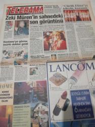 SABAH MELODİ GAZETESİ VE SABAH TELERAMA GAZETESİ KADINLARA ÖZEL - 7 ekim 1996 -Karikatürler-Walt Disney/Boncuk-Mort Walker-Dick Browne/Bizim Aile-Tom Armstrong/Marvin-Graham Allen-John Dodd/Kral Kedi-Süleyman Turan/Dön Artık-Astroloji-Bülent Kısa-Klinik-Meltem Pusat-Telerama Programı-Sabah Filmleri-Öğlen Filmleri- Akşam Filmleri- Elif ergül-pınar Okutan- yonca Evcimik- hala pakcan-süleyman Turan- Şehnaz Tango- Savaş Ay- zeki Müren- erdoğan sevgin- Yunus yılmaz-filiz Er sürer-yıldıray çınar-belgin doruk-ayhan ışık-santra alışık-ümit volkan-sinan Bengier-volkan Saraçoğlu- Enis fosforluoğlu- aram Gül yüz kıta çizgi Cüneyt arkın-zümrüt cansel-melih gülcan-gökhan Güney- yaprak Özdemiroğlu- yonca evcimik-selman Sonat- çiçek dilligil-sonay Aydın- gülçin batıhan- Enis fosforluoğlu-