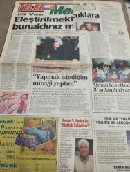 SABAH MELODİ GAZETESİ VE SABAH TELERAMA GAZETESİ KADINLARA ÖZEL - 30 Ekim 1996 -Karikatürler-Walt Disney/Boncuk-Mort Walker-Dick Browne/Bizim Aile-Tom Armstrong/Marvin-Graham Allen-John Dodd/Kral Kedi-Süleyman Turan/Dön Artık-Astroloji-Bülent Kısa-Klinik-Meltem Pusat-Telerama Programı-Sabah Filmleri-Öğlen Filmleri-Akşam Filmleri-Erdoğan Sevgin-Ufuk yıldırım-nasıl böyle yaparsın-emine beder-mutfak sohbetleri-tekin acar-alman-frankfurt belediyesi-tayfun talipoğlu-bam teli-Orhan gencebay-arabesk-Gülşen bubikoğlu-kördüğüm-şebnem kısaparmak-fatih kısaparmak-çelik-çiğdem tunç-Sevtap parman-yalçın dümer-cambazhane gülü-spor haberleri-geceler-magazin forever-dullar pansiyonu-cumhuriyet konseri-türk sineması-bitmeyen sevda-derya arbaş-koltuk belası-kemal sunal - İdil Koleksiyon
