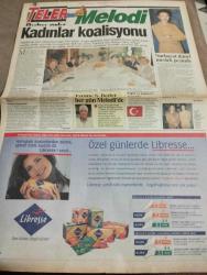 SABAH MELODİ GAZETESİ VE SABAH TELERAMA GAZETESİ KADINLARA ÖZEL - 28 Ekim 1996 -Karikatürler-Walt Disney/Boncuk-Mort Walker-Dick Browne/Bizim Aile-Tom Armstrong/Marvin-Graham Allen-John Dodd/Kral Kedi-Süleyman Turan/Dön Artık-Astroloji-Bülent Kısa-Klinik-Meltem Pusat-Telerama Programı-Sabah Filmleri-Öğlen Filmleri-Akşam Filmleri-Erdoğan Sevgin-Işılay saygın-kadınlar koalisyonu-şerif ercan-korcan karar-emine beder-kolay ve lezzetli yemek-elif erguv-maşallah ekrem-a takımı-savaş ay-mehmet Ali birand-nedim saban-32 gün-metin Akpınar yediler-ferhunde hanımlar-çılgın bediş-casuslar-yonca Evcimik saç çizgi evcilik oyunu-ahu tuğba-tarık tarcan-biber ile çitlendik-müslüm gürses-muhterem nur-kemal sunal-ayşegül uyguner-türk sineması-yalan rüzgarı-bizimkiler-polis imdat-dünya haberleri-televole-bayram mesajları - İdil Koleksiyon