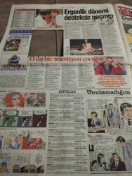 SABAH MELODİ GAZETESİ VE SABAH TELERAMA GAZETESİ KADINLARA ÖZEL - 26 Ekim 1996 -Karikatürler-Walt Disney/Boncuk-Mort Walker-Dick Browne/Bizim Aile-Tom Armstrong/Marvin-Graham Allen-John Dodd/Kral Kedi-Süleyman Turan/Dön Artık-Astroloji-Bülent Kısa-Klinik-Meltem Pusat-Telerama Programı-Sabah Filmleri-Öğlen Filmleri-Akşam Filmleri-Erdoğan Sevgin-Mehtap çelik-bilgisayar-cem soydemir-televizyon çocuğu-borcan karar-nurhayat kavrak saç çizgi Murat birsel-nilüfer-kartal tibet-mine çayıroğlu-mehmet çerezcioğlu-serpil tambur-kerim avşar-toprak sergen-reyting hamdi-hamdi alkan-mustafa sandal-boran kaya-pazar keyfi-mahsun Kırmızıgül saç çizgi Erol Evgin show-çiçek taksi-sevimli dev saç çizgi hanzo-kemal sunal-zeki ökten-milyarder-şener şen-acilen aşık-bay doğru-türk sineması-alman avratın bacısı-robocop-gençlerin seçtikleri-gün batımı