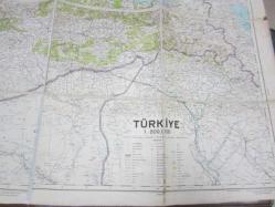 HARİTA: Türkiye Haritası 1:800.000 Ölçekli