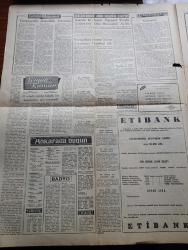 Zafer Gazetesi - 8 Aralık 1959 - Türk Amerikan Görüşmelerimde Varılan Neticeler Dün Bir Tebliğ İle İlan Edildi  - NATO Ve CENTO İçinde İşbirliği -  İran Şahı Ferah Diba İle Evleniyor- Amerikan Başkanı Eisenhower Dün Büyük Bir Törenle Uğurlandı - Türkiye Amerika Sulh Yolunda Eleledir - Eisenhower'in Celal Bayar Adnan Menderes Ve Fatin Rüştü Zorlu'ya Gönderdiği Mesajlar - Atıf Benderlioğlu Maarif Şemi Ergin Münalakat Vekili Oldu - Eisenhower'in Gelini Kızılay'ın Faaliyet Çalışmasını Övdü - Münevver Ortaç'ın Resim Sergisi Açıldı - Şeria Nehri Sularını Değiştirmek Tasarısı - Kruşçef'in Gittiği Yer Belli Değil - Otuz Asırlık Tarihi Olan Liman Eilat - UFA Mutbak Margarini -  Reisicumhur Eisenhower'in Uğurlanışından Resimler - İngiliz Ligi Puan Durumu - Fenerbahçe Nice 3. Maçı -  Can Bartu - Eyüpsultan Yazan Ragıp Akyavaş- Milli Lig Puan Cetveli - Milli Ligde Takımlarından Kaybettiği Puanlar - İstanbul Voleybol Karmasına Çağrılan Oyuncular